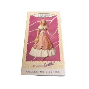Hallmark Keepsake Ornament Springtime Barbie Collector’s Series 1997 Vintage